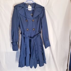 Bebe blue trench coat - size S